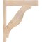 Ekena Millwork Funston Block Smooth Outlooker, Douglas Fir, 5 1/2"W x 22"D x 26"H OUT06X22X26FST05SDF - alternate 4